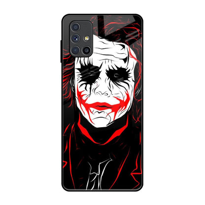Life In Dark Samsung Galaxy M51 Glass Back Cover Online