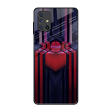 Super Art Logo Samsung Galaxy M51 Glass Back Cover Online