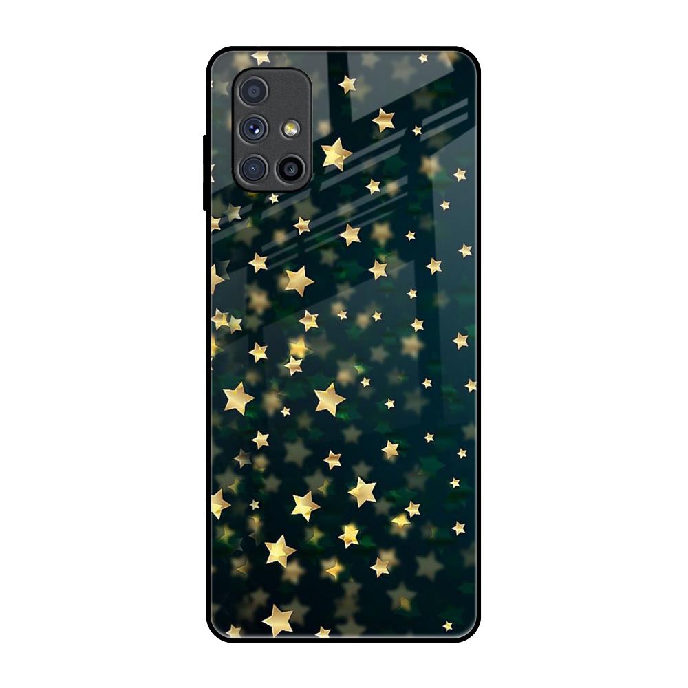 Dazzling Stars Samsung Galaxy M51 Glass Back Cover Online