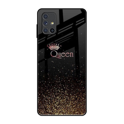 I Am The Queen Samsung Galaxy M51 Glass Back Cover Online