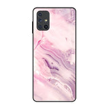 Diamond Pink Gradient Samsung Galaxy M51 Glass Back Cover Online