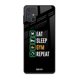 Daily Routine Samsung Galaxy M51 Glass Back Cover Online