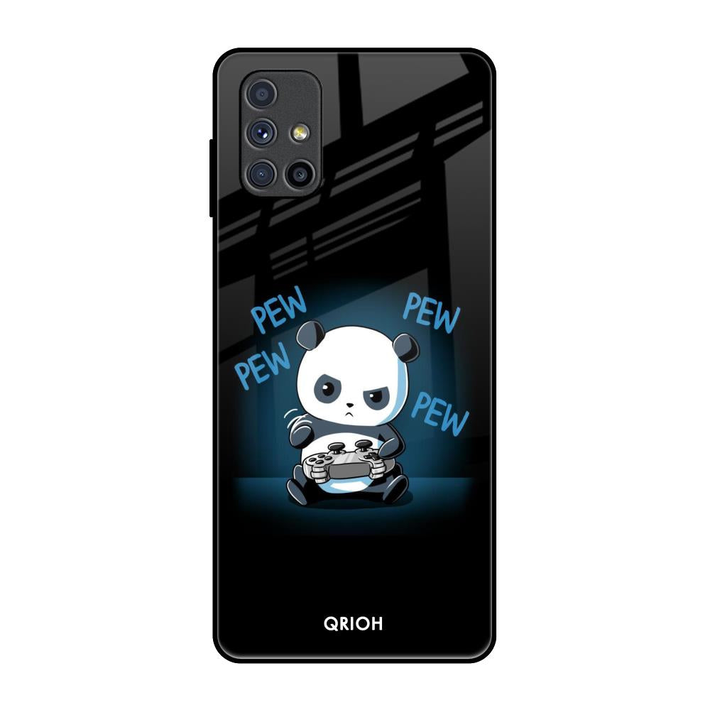 Pew Pew Samsung Galaxy M51 Glass Back Cover Online