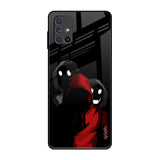 Shadow Character Samsung Galaxy M51 Glass Back Cover Online