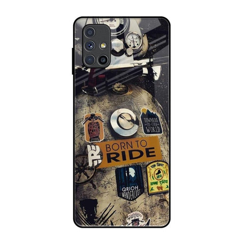Ride Mode On Samsung Galaxy M51 Glass Back Cover Online