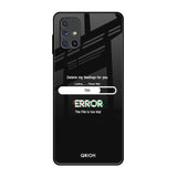 Error Samsung Galaxy M51 Glass Back Cover Online
