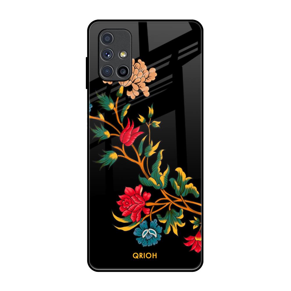 Dazzling Art Samsung Galaxy M51 Glass Back Cover Online