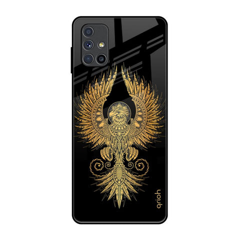 Mythical Phoenix Art Samsung Galaxy M51 Glass Back Cover Online