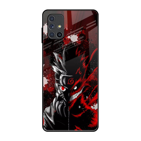 Dark Character Samsung Galaxy M51 Glass Back Cover Online