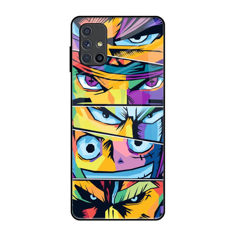 Anime Legends Samsung Galaxy M51 Glass Back Cover Online
