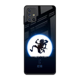 Luffy Nika Samsung Galaxy M51 Glass Back Cover Online