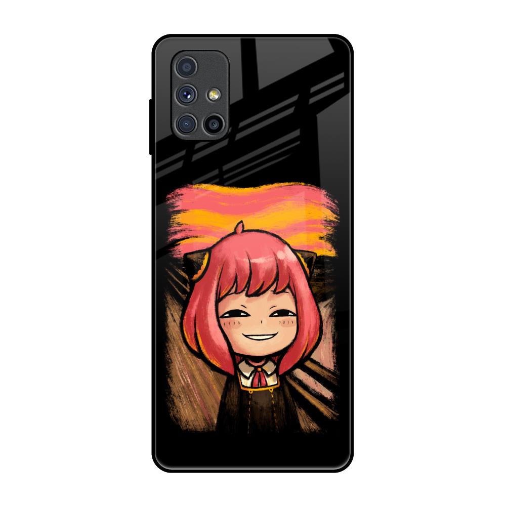 Spy X Family Samsung Galaxy M51 Glass Back Cover Online