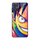 Monkey Wpap Pop Art Samsung Galaxy M51 Glass Back Cover Online