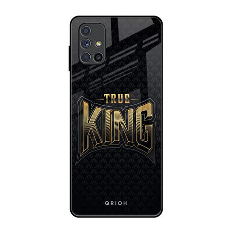 True King Samsung Galaxy M51 Glass Back Cover Online