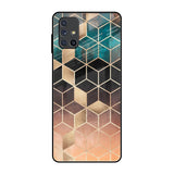 Bronze Texture Samsung Galaxy M51 Glass Back Cover Online