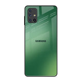 Green Grunge Texture Samsung Galaxy M51 Glass Back Cover Online