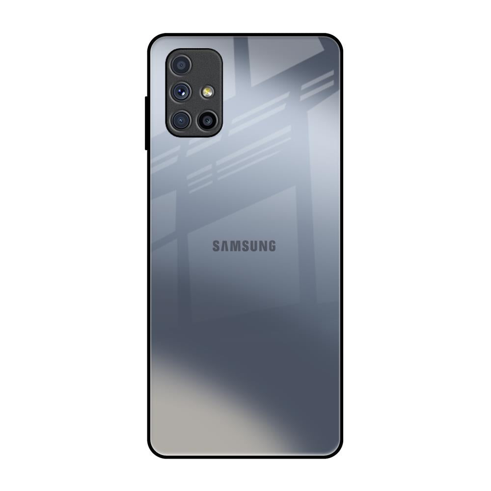 Space Grey Gradient Samsung Galaxy M51 Glass Back Cover Online