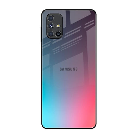Rainbow Laser Samsung Galaxy M51 Glass Back Cover Online