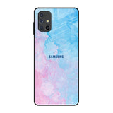 Mixed Watercolor Samsung Galaxy M51 Glass Back Cover Online