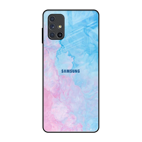 Mixed Watercolor Samsung Galaxy M51 Glass Back Cover Online