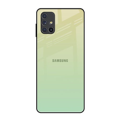 Mint Green Gradient Samsung Galaxy M51 Glass Back Cover Online