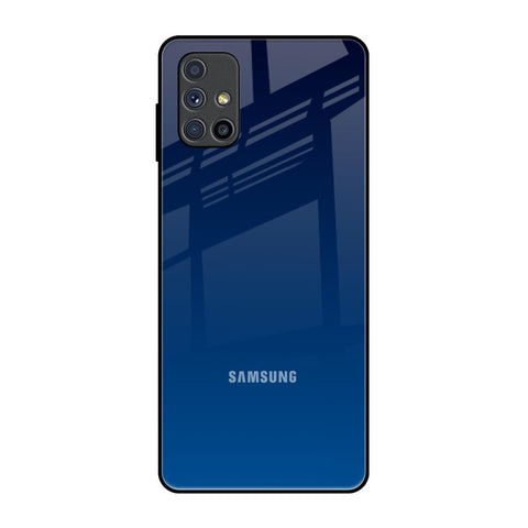 Very Blue Samsung Galaxy M51 Glass Back Cover Online