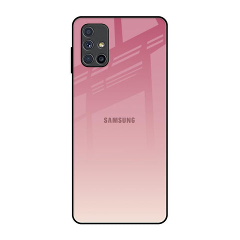 Blooming Pink Samsung Galaxy M51 Glass Back Cover Online