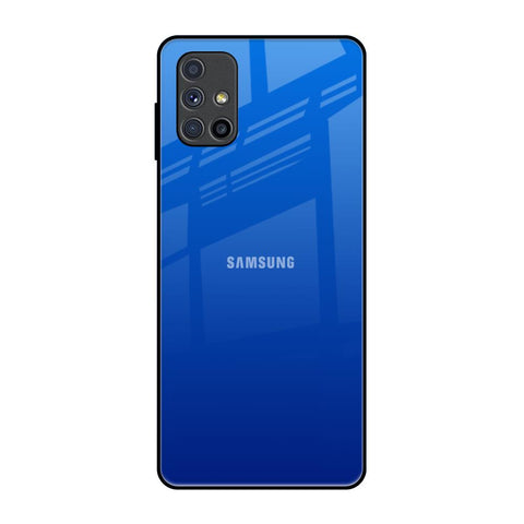Egyptian Blue Samsung Galaxy M51 Glass Back Cover Online