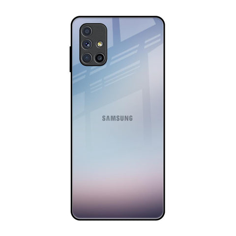 Light Sky Texture Samsung Galaxy M51 Glass Back Cover Online