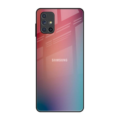 Dusty Multi Gradient Samsung Galaxy M51 Glass Back Cover Online
