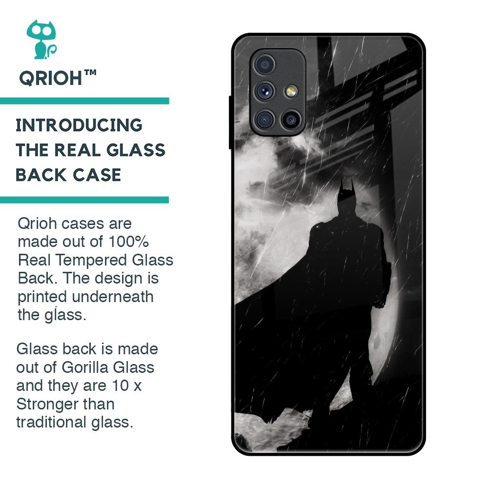 Dark Warrior Hero Glass Case for Samsung Galaxy M51