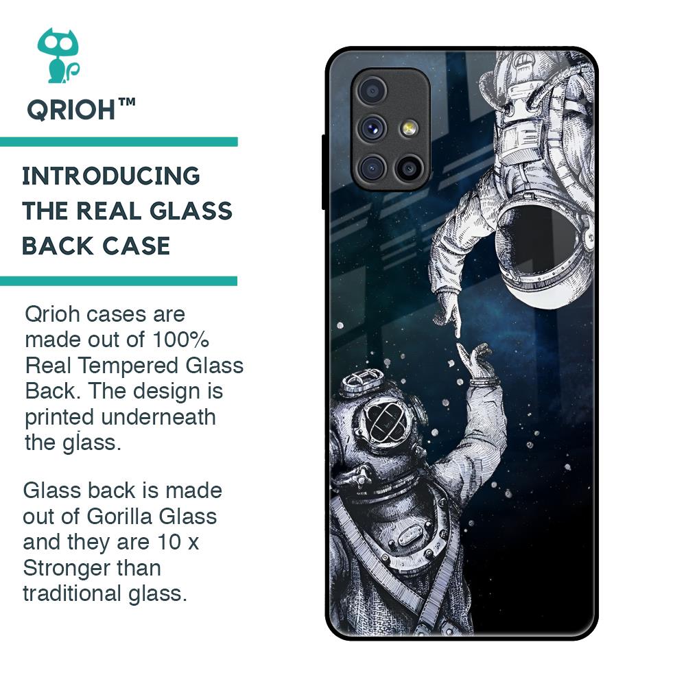 Astro Connect Glass Case for Samsung Galaxy M51