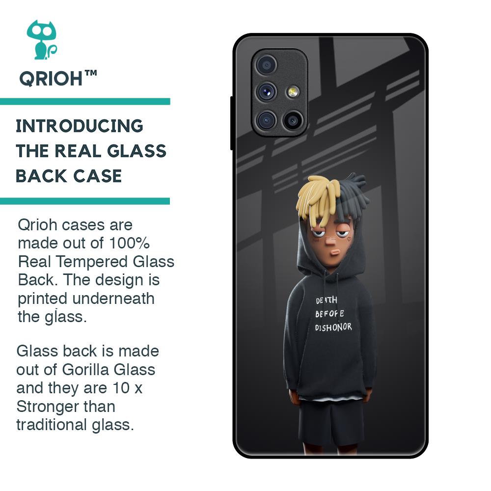 Dishonor Glass Case for Samsung Galaxy M51
