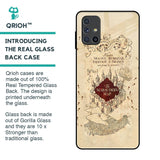 Magical Map Glass Case for Samsung Galaxy M51