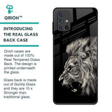 Brave Lion Glass Case for Samsung Galaxy M51