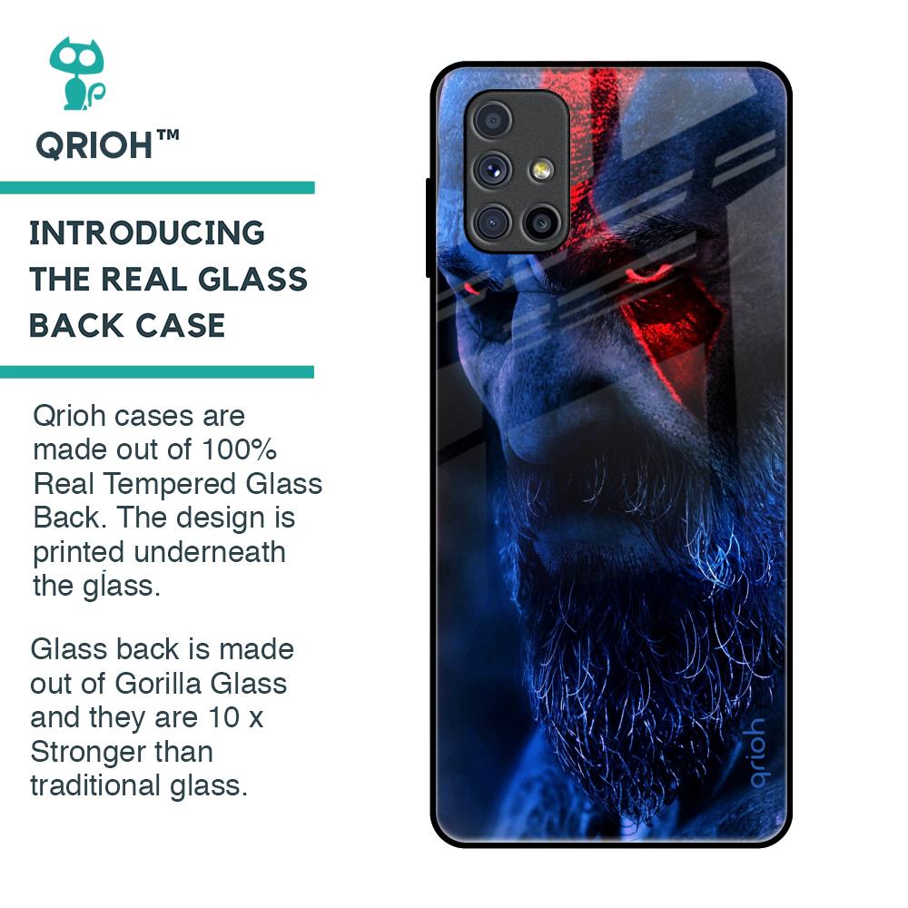 God Of War Glass Case For Samsung Galaxy M51