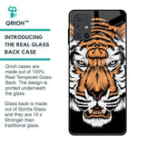 Angry Tiger Glass Case For Samsung Galaxy M51