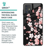 Black Cherry Blossom Glass Case for Samsung Galaxy M51