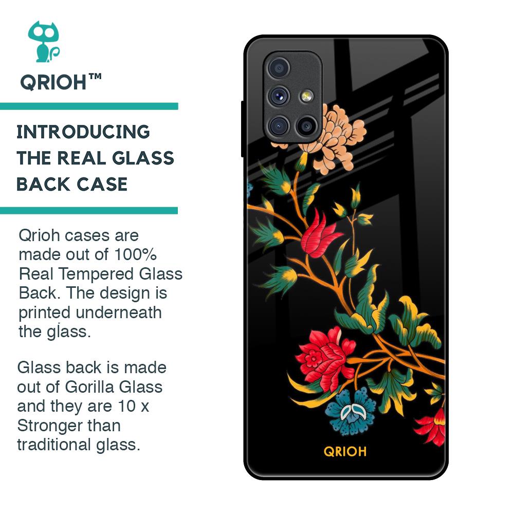 Dazzling Art Glass Case for Samsung Galaxy M51