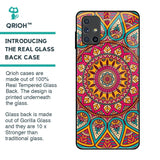 Elegant Mandala Glass Case for Samsung Galaxy M51