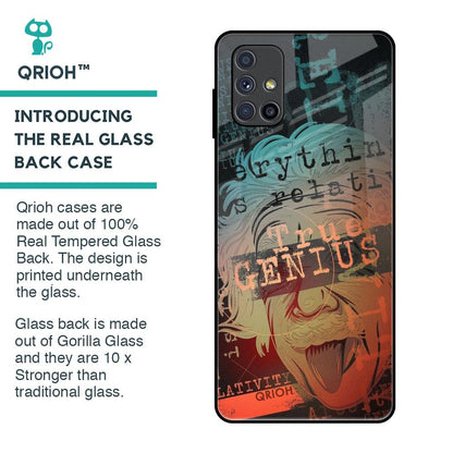 True Genius Glass Case for Samsung Galaxy M51