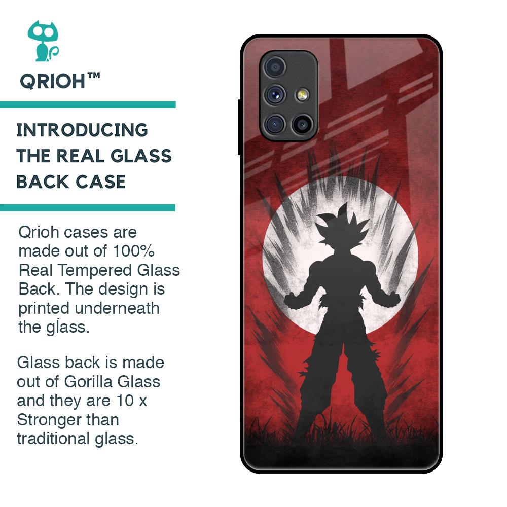 Japanese Animated Glass Case for Samsung Galaxy M51