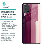 Brush Stroke Art Glass Case for Samsung Galaxy M51