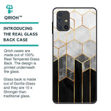Tricolor Pattern Glass Case for Samsung Galaxy M51