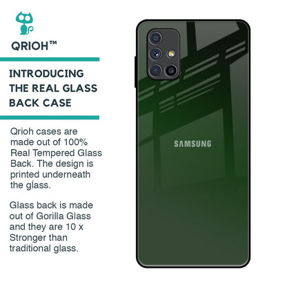 Deep Forest Glass Case for Samsung Galaxy M51