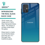 Celestial Blue Glass Case For Samsung Galaxy M51