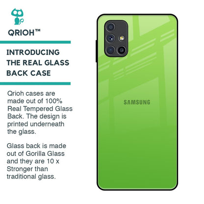 Paradise Green Glass Case For Samsung Galaxy M51