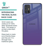 Indigo Pastel Glass Case For Samsung Galaxy M51