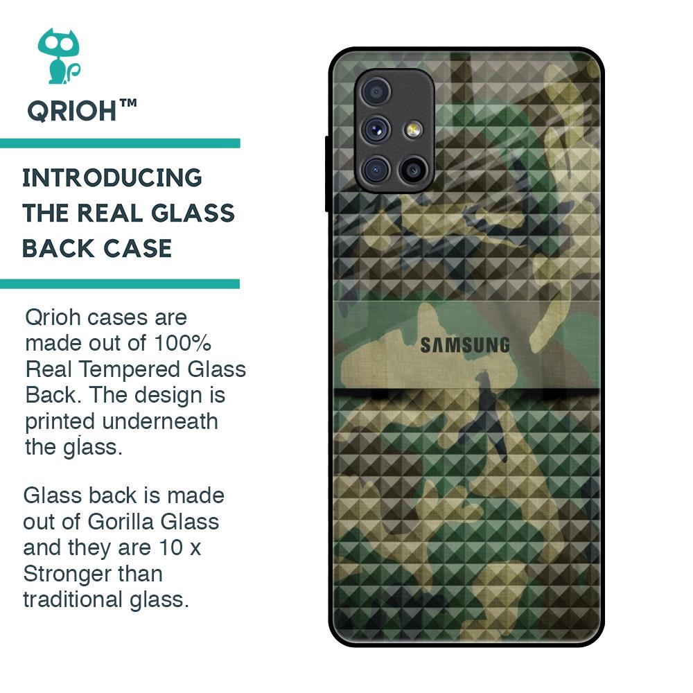 Supreme Power Glass Case For Samsung Galaxy M51