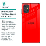 Blood Red Glass Case for Samsung Galaxy M51